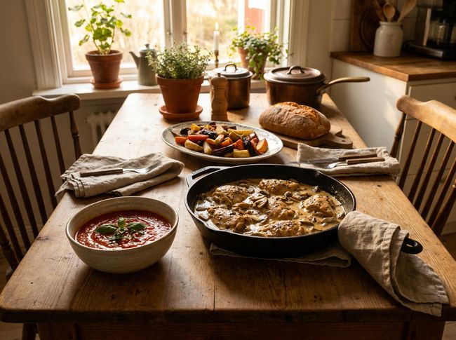 Everyday meals and sauces